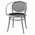 Modern R Chair - 3D Model 3D model small image 4