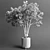 Friendship-Love Tree: Concrete Vase 3D model small image 5