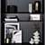 Contemporary Style Wardrobes Set 3D model small image 2