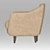 Timeless Elegance: Classic Armchair 3D model small image 2