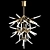 Elegant Spun Pendant Lamp 3D model small image 1