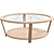 Modern Glass Coffee Table AL-73025 3D model small image 1