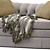 Elegant Victorian Loveseat 3D model small image 6