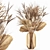 Elegant Dry Floral Bouquet 3D model small image 1