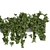 Rustic Hanging Planters - Set 241 3D model small image 3
