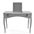 Fendi Casa Canova Beauty Desk: Sleek Elegance for your Vanity 3D model small image 5