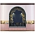 Kids Room: Wardrobe, Closet, Decor & Figurine 3D model small image 1