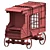 Medieval Carriage C5: High-quality 3D Model 3D model small image 6