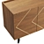 Retro Elegance Walnut Buffet 3D model small image 2