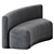 Viccarbe Season B Sofa - Compact Design 3D model small image 1