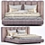Luxury ANNIBALE Neiva Bed - Italian Elegance for Your Bedroom 3D model small image 2