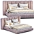 Luxury ANNIBALE Neiva Bed - Italian Elegance for Your Bedroom 3D model small image 11