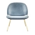 Elegant Velvet Gubi Beetle Chair 3D model small image 6