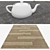 Versatile Rug Set - 6 Unique Designs 3D model small image 3