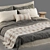 Luxury Linen Bedding Set: Cozy & Chic 3D model small image 5