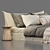 Luxury Linen Bedding Set: Cozy & Chic 3D model small image 6