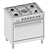 Solt GGSUC907S Dual Fuel Oven 3D model small image 6