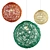 Natural Hemp Ball Pendant Lights 3D model small image 3