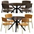 Retro-inspired Calligaris Chair 3D model small image 1