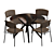 Retro-inspired Calligaris Chair 3D model small image 3