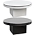 Sleek BLACKFI Coffee Table 3D model small image 1