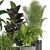  Foliage Finesse: Indoor Plants in Ferm Living Bau Pot 3D model small image 4