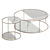 Fendi Boogie Circle Marble Table 3D model small image 7