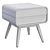 Esme Ash Bedside Table - Stylish and Functional 3D model small image 4