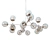 Elegant Chrome Ceiling Light 3D model small image 2