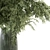 Elegant Green Branch Bouquet 3D model small image 3