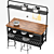 VADHOLMA Kitchen Island: Stylish and Functional 3D model small image 2