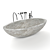 Luxury Free Standing Bathtub - COCOON Tulum 3D model small image 4