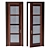 Classic Style Door by Ferris Rafaeli 3D model small image 1