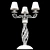 Crystal Waterfall Pendant Lamp 3D model small image 2