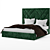 Premium Slumber Haven Bed 3D model small image 1