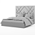 Premium Slumber Haven Bed 3D model small image 5