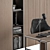 Elegant Executive Office Furniture 3D model small image 3