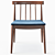 Daquan Slat Back Chair 3D model small image 4