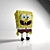 SpongeBob SquarePants 3D Model 3D model small image 1