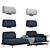 Modern Sofa: Sleek Design for Contemporary Living 3D model small image 10