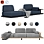 Modern Sofa: Sleek Design for Contemporary Living 3D model small image 3