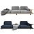 Modern Sofa: Sleek Design for Contemporary Living 3D model small image 4