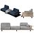 Modern Sofa: Sleek Design for Contemporary Living 3D model small image 6