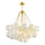 Bubble Cloud Chandelier: Aliexpress Gold Pendant 3D model small image 1