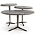 Marble Havok Coffee Tables Set 3D model small image 3