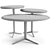 Marble Havok Coffee Tables Set 3D model small image 6