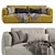 Muuto Connect: Modern Sofa Design 3D model small image 2
