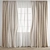 Blow-in-Wind Curtain Model 3D model small image 2