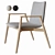 Modern Malmö Armchair: A Stunning 3D Model 3D model small image 1