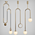  Modern Design Lighting Trio: Newton, Ingny, Ner 3D model small image 1